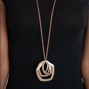 Long Copper Necklace